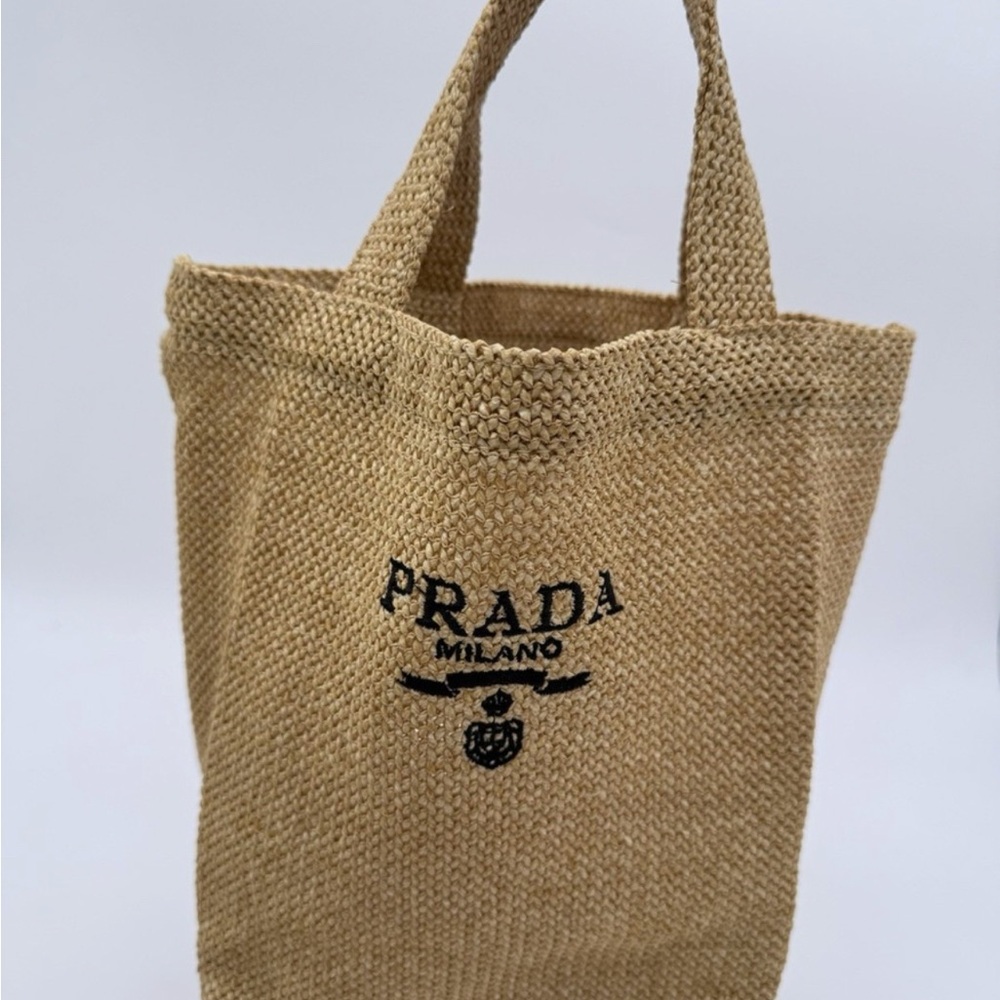 Prada VIP Raffia Bag - Picture 3 of 4